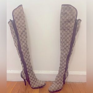 Tom Ford collection Gucci over the knee boots size 36 1/2